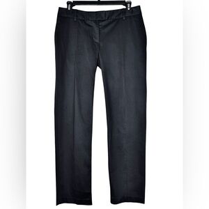 Paul & Joe Wool Flat Front Straight Leg Cropped Dress Pant